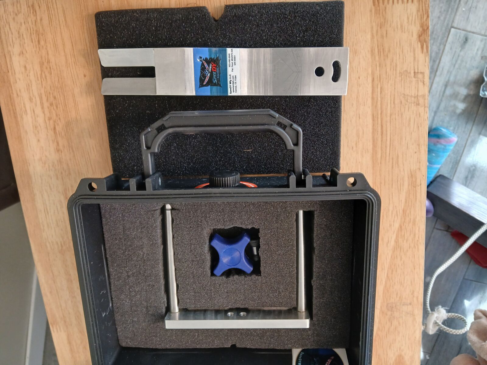 SpeeDY Guide parts in hand